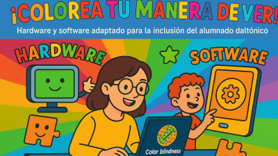¡COLOREA TU MANERA DE VER! Hardware y software adaptado para la inclusión del alumnado daltónico.
